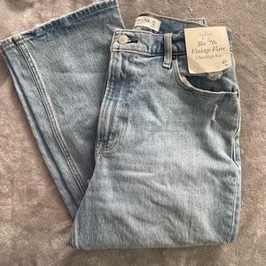 Abercrombie Vintage 70s Flare jeans 27S-Curve love
